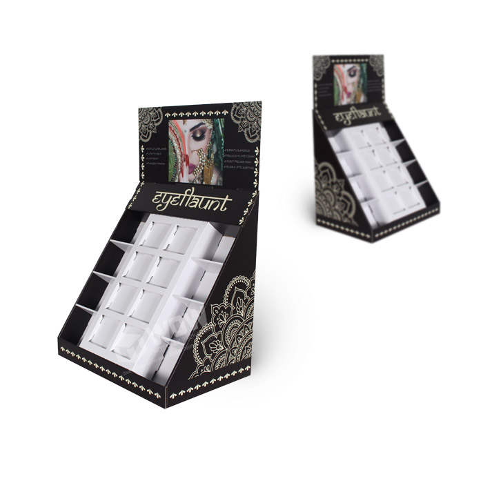 Countertop Cardboard Point of Sale Stands for Perfume Rack Display
