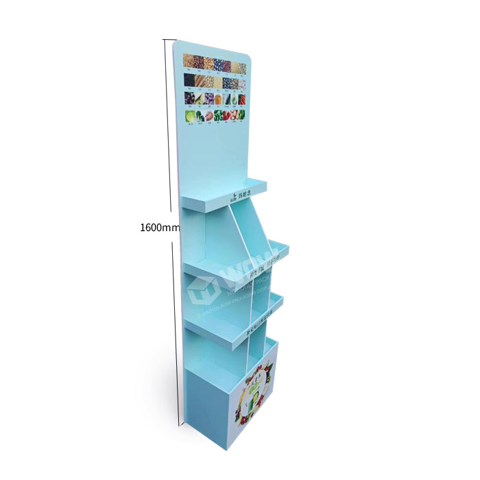 Seed Display Stand Featuring Cardboard Floor Standing Display Units and POP Display Racks by Store Display Manufacturer