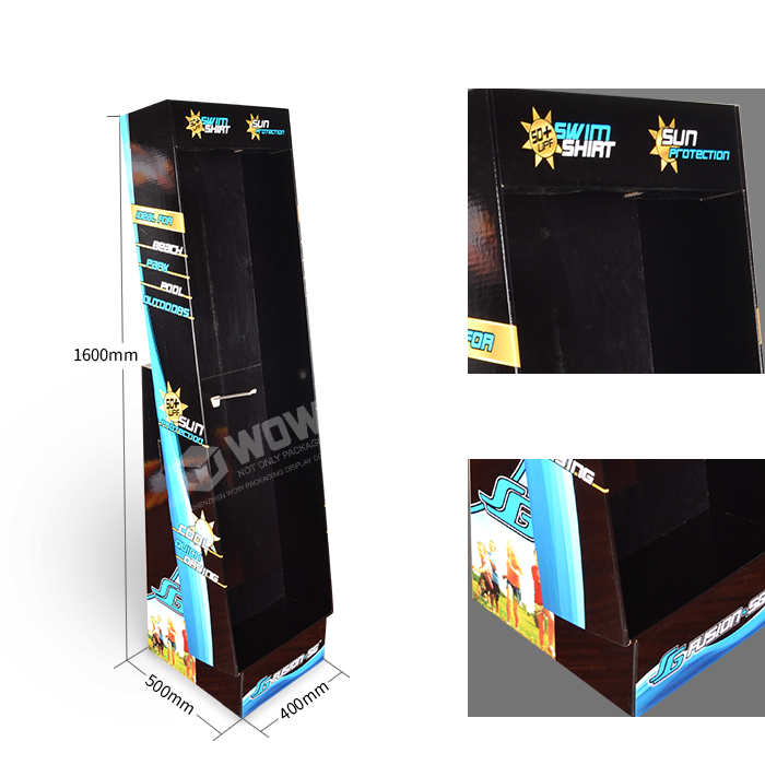 Point of Sale Display with Cardboard Toy Display Stands and Hang Sell Display