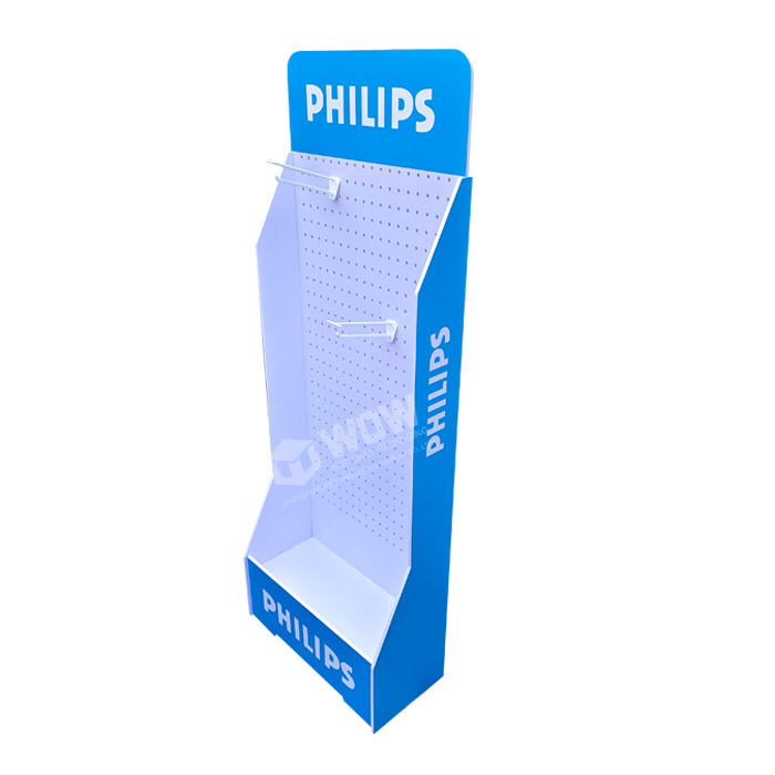 Plastic POP Floor Stand Accessories Rack Display