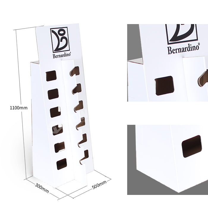 Cardboard Table Display Stands for Sunglasses with POP Features