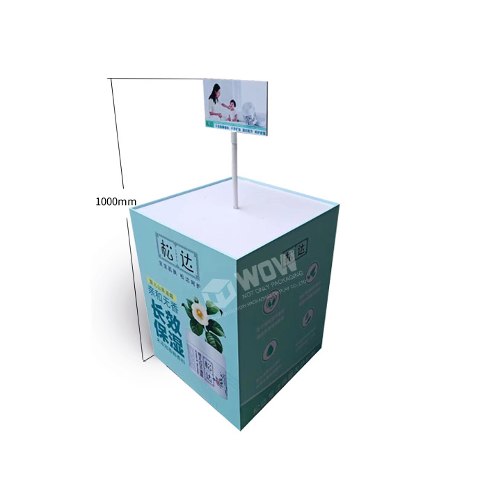 FMCG Display Rack with Dump Bins for Retail Stores and Point of Purchase POP Foam Board Display