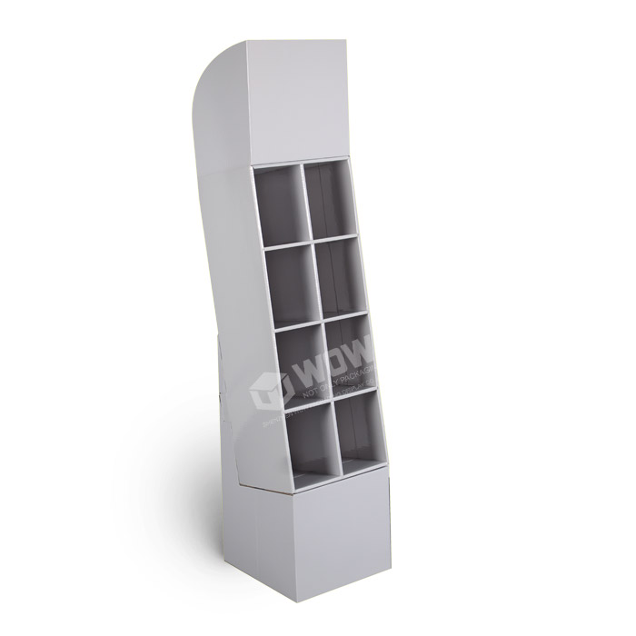 Tiered Cardboard Display Stand for Retail Book Displays