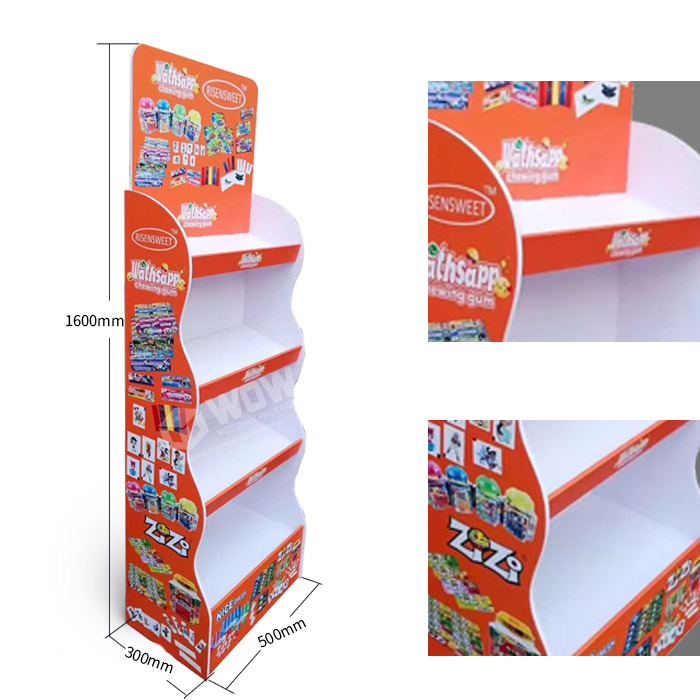 Candy Bar Display Stand Featuring FSDU Stands and Custom Product Displays with Forex Display Stand