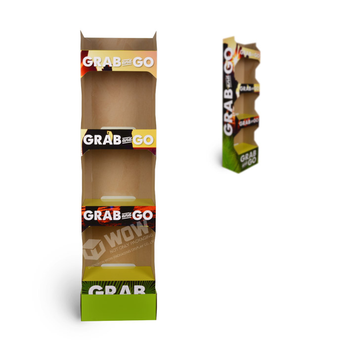Point of Purchase Tobacco Display with Cardboard Sidekick Designs