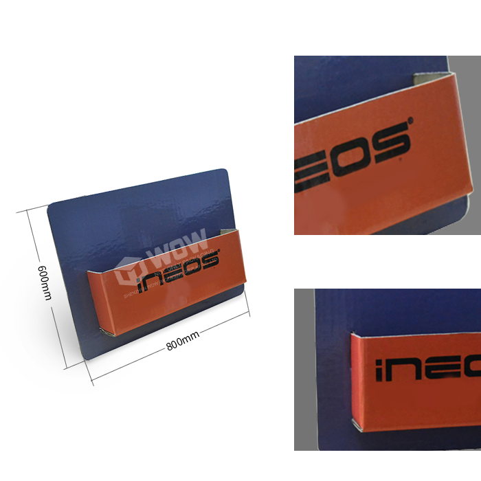 Brochure Holder Featuring Cardboard Countertop Display Stands