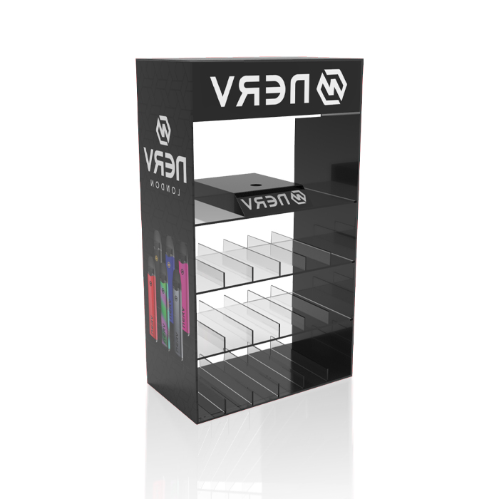 Table Acrylic Stand for Vaping Display and Counter Purchases