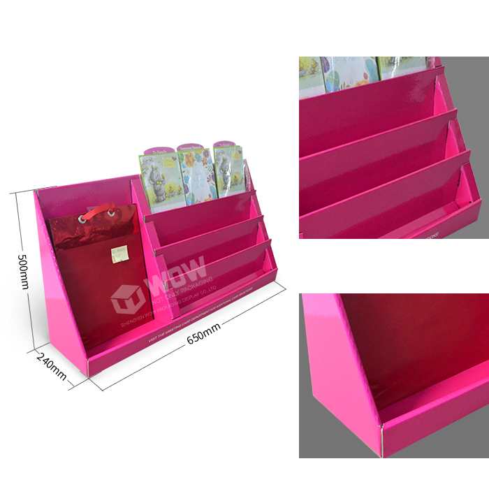 POS Counter Display for Gift Cards Featuring Cardboard Store Displays