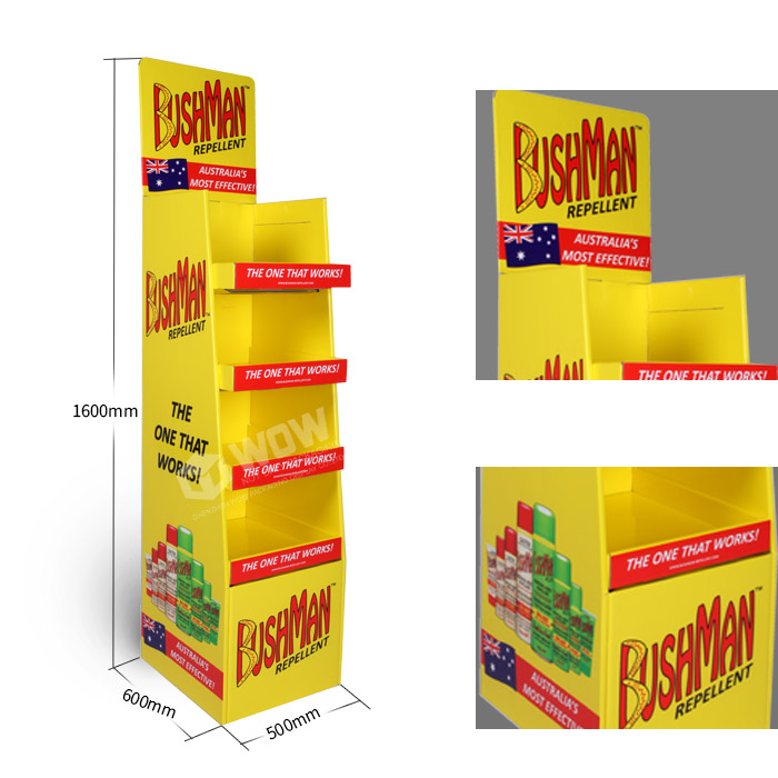 Point of Purchase FSDU Cardboard Insecticide Spray Display