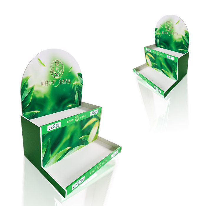 Tea Bag Display Rack with Custom Counter Top and PVC Display Stand