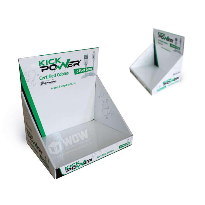Corrugated Paper Display Boxes for Cable Ties
