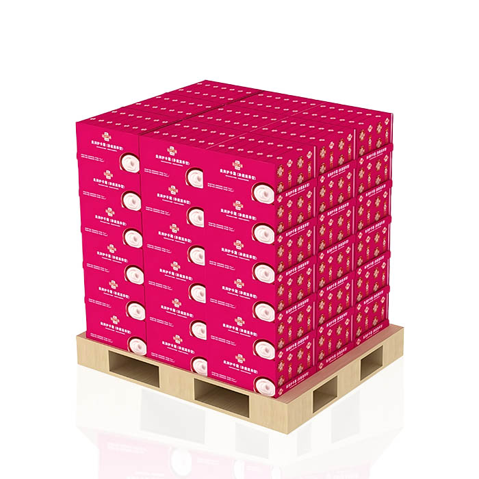 Corrugated Pallet Biscuit Display Stand for Walmart Store Displays