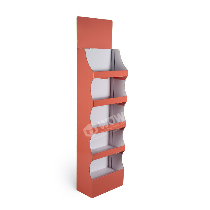 Cardboard FSDU Potato Chip Display Stand for Effective POS Merchandising