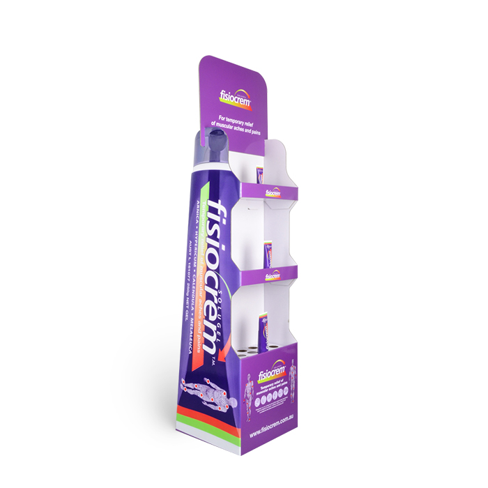 Custom Product Displays for Personal Care Featuring Cardboard Floor Stands for Eye-Catching Retail