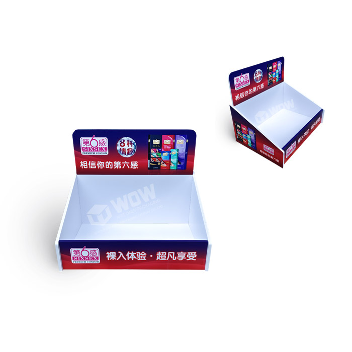 Foam Board Display Stand for Retail Condom PDQ Stands