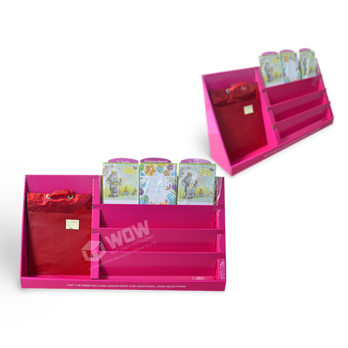 POS Counter Display for Gift Cards Featuring Cardboard Store Displays
