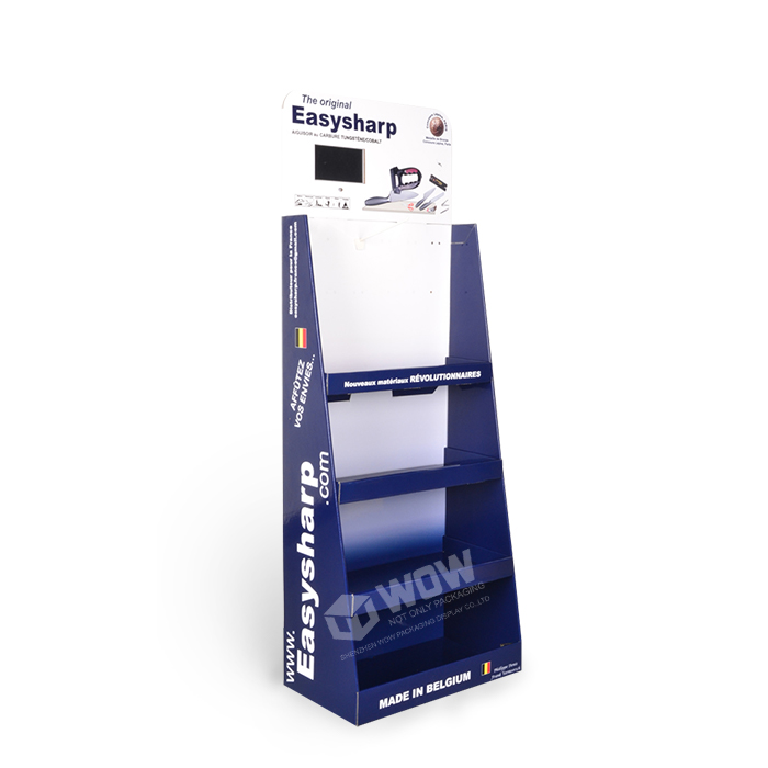 Spoon Display Rack Featuring Floor Standing Display Rack and Shop POP Displays with Cardboard Stand-Up Display