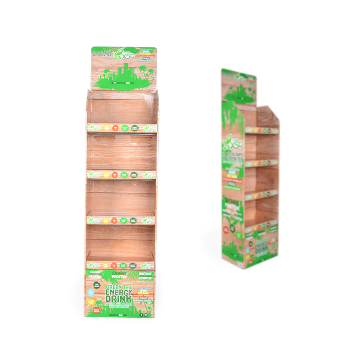 Bespoke POS Stands and Cardboard Floor Standing Display Units for Pharmacy Display Stand
