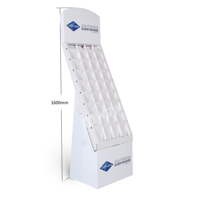 Retail Floor Cardboard Display Stand for Cards Shop POP Displays