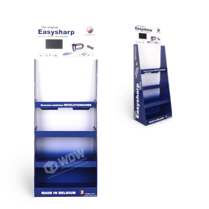 Spoon Display Rack Featuring Floor Standing Display Rack and Shop POP Displays with Cardboard Stand-Up Display