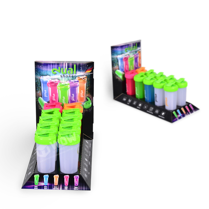 Cardboard Product Display and Counter POP Displays Featuring Cup and Saucer Display Shelf