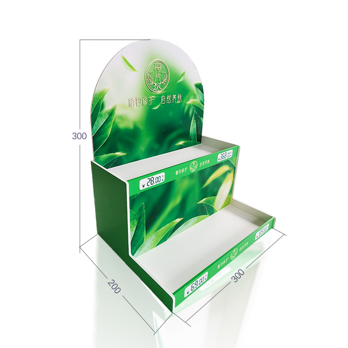 Tea Bag Display Rack with Custom Counter Top and PVC Display Stand