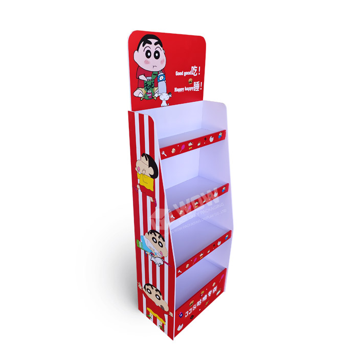 Plastic Point of Sale Display for Soda Pop and Retail Floor Displays