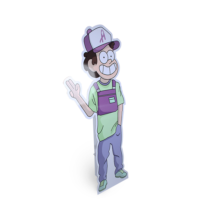 Personalized Cardboard Cut-Out Standee for Events