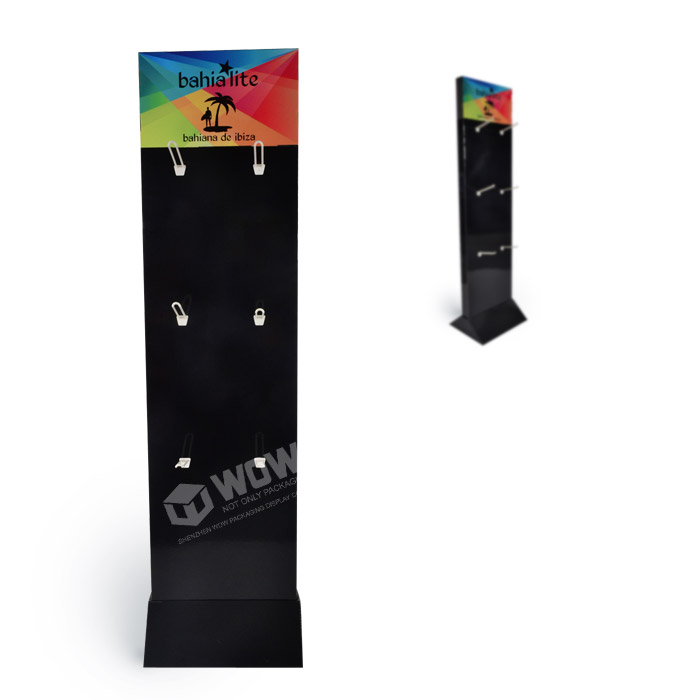 Point of Sale Flip Flop Display Stands with Folding Carton Design
