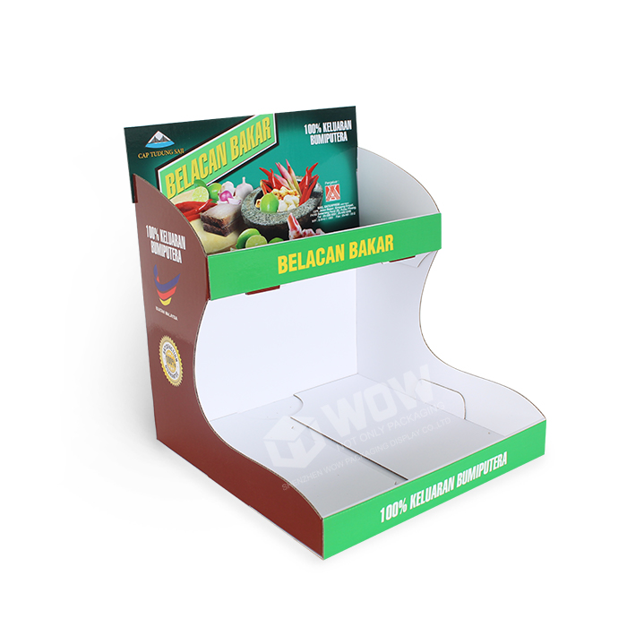 Bakery Cookie Display with 2-Tier POP Counter and CDU