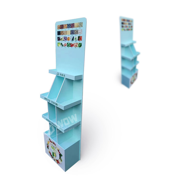 Seed Display Stand Featuring Cardboard Floor Standing Display Units and POP Display Racks by Store Display Manufacturer
