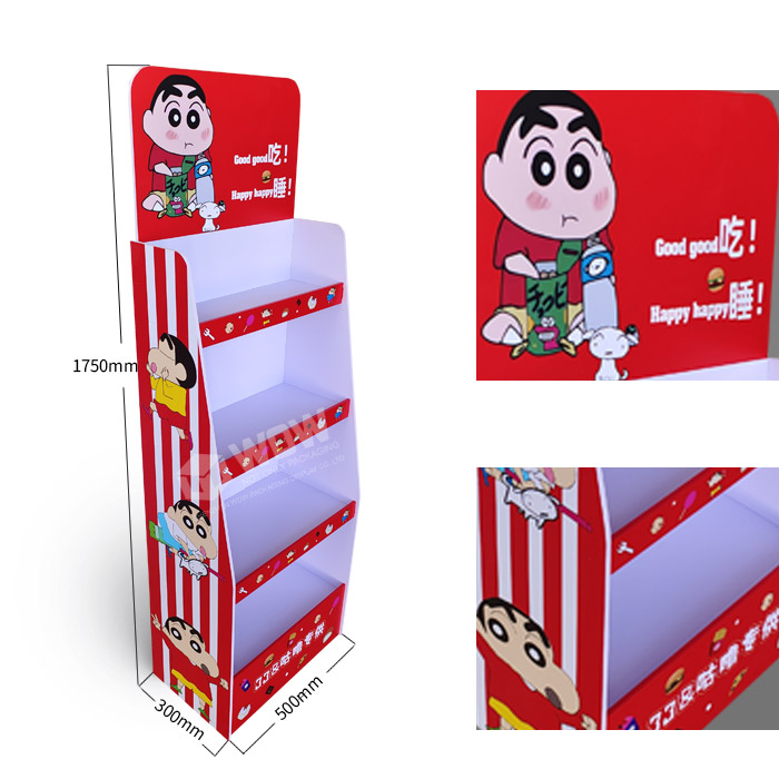 Plastic Point of Sale Display for Soda Pop and Retail Floor Displays