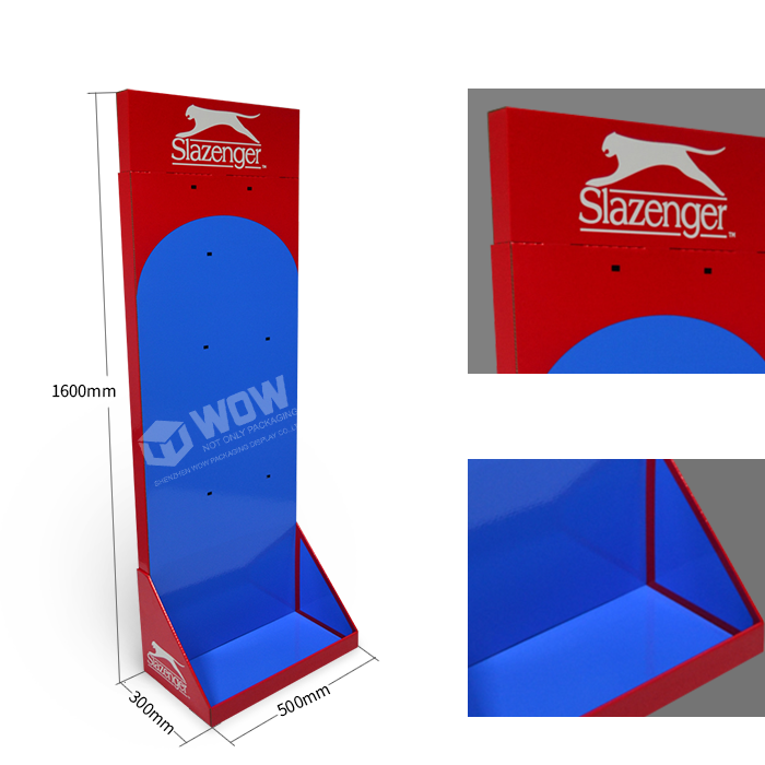 Folding Carton Underwear Display Rack with Hang Sell POS Displays