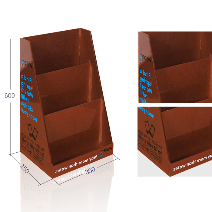 Soda Pop Retail Floor Displays with Wooden Point of Sale