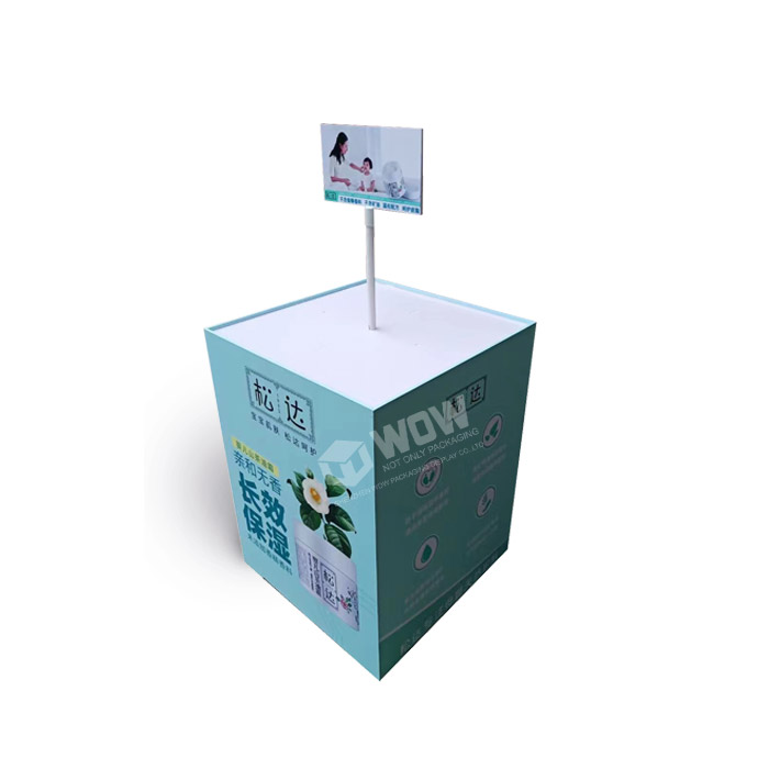 FMCG Display Rack with Dump Bins for Retail Stores and Point of Purchase POP Foam Board Display