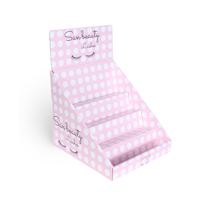 Display Stands for Cosmetics Featuring Corrugated Countertop Displays and China Display Racks for Retail