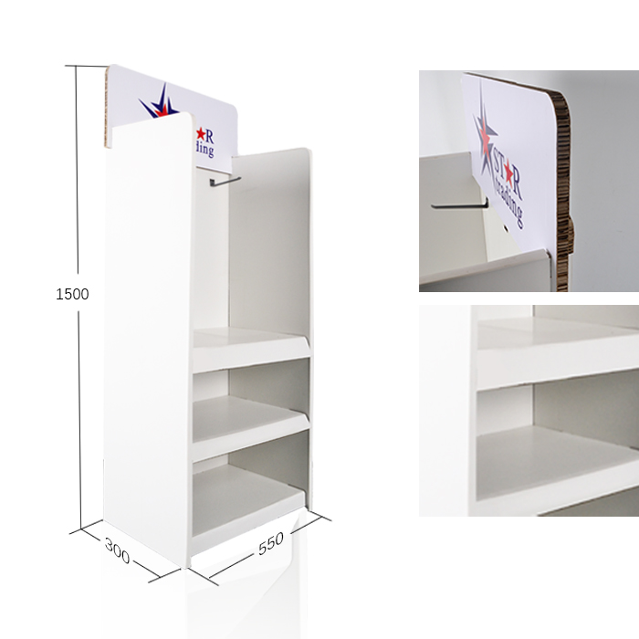 Retail Beer Display with Honeycomb and FSDU Stands