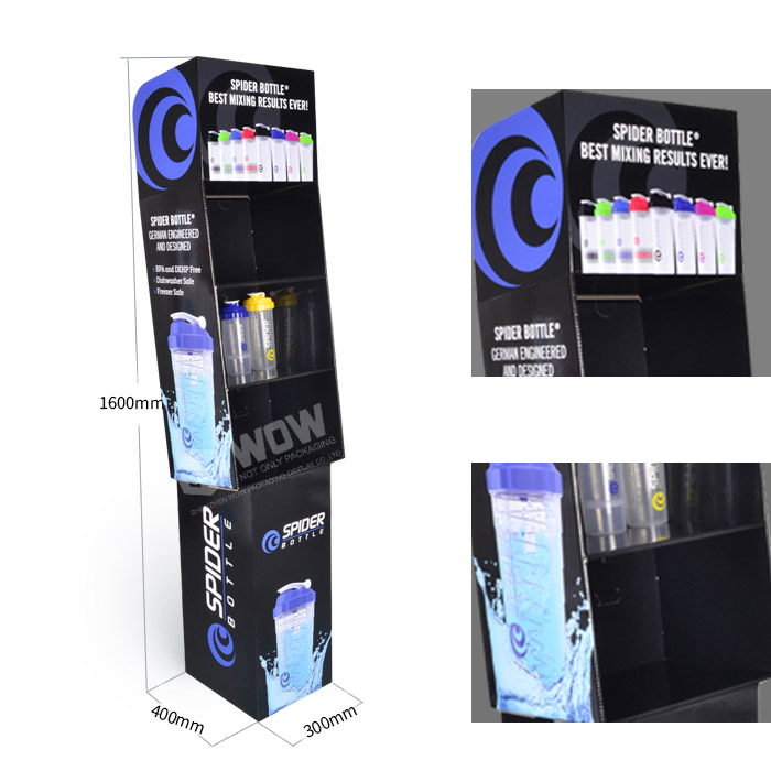 Pop Display Solutions for Cardboard Bottle Display