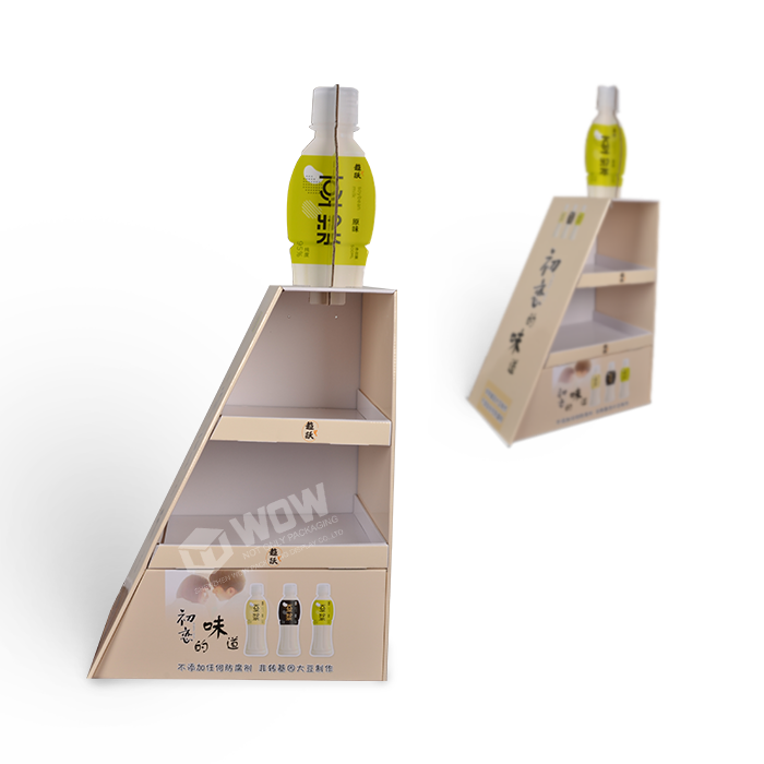 Cardboard Floor Stand POS Soda Pop Display Packaging
