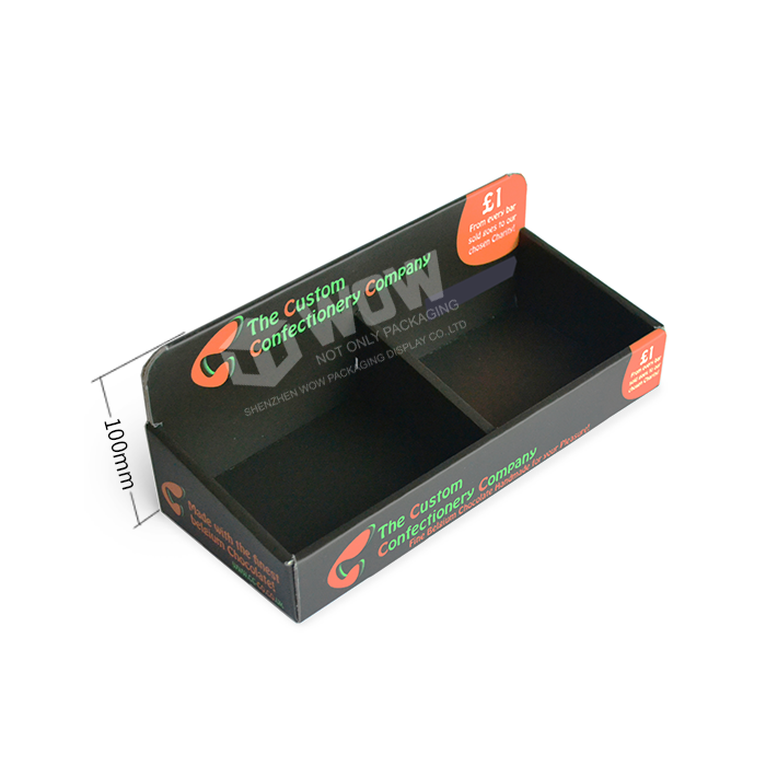 Tabletop POS Display Units for Chocolate Lollipop Cardboard Display