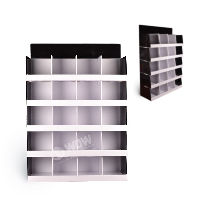 Tee Shirt Display Rack with Half Pallet Display and Cardboard Point of Sale Stands