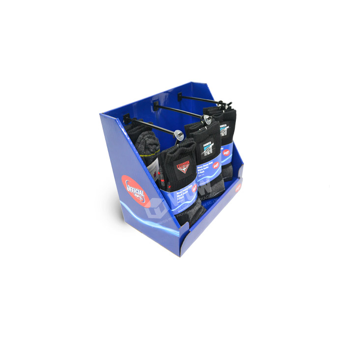 Retail Sock Display Rack with Table Top Display Stand and Hooks