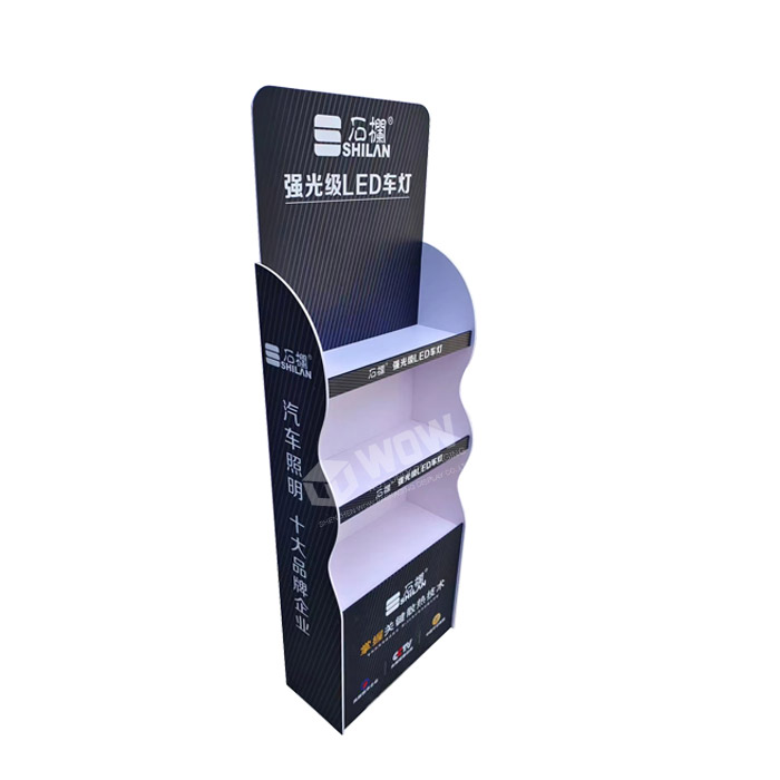 Custom Store Displays for LED Bulbs Featuring Floor Standing Display Units and Foam Board Display Stands