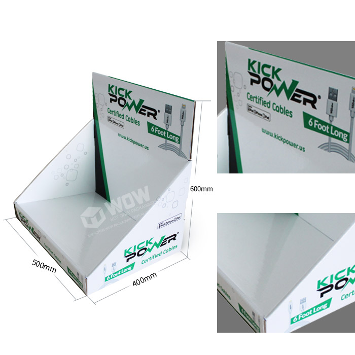 Corrugated Paper Display Boxes for Cable Ties