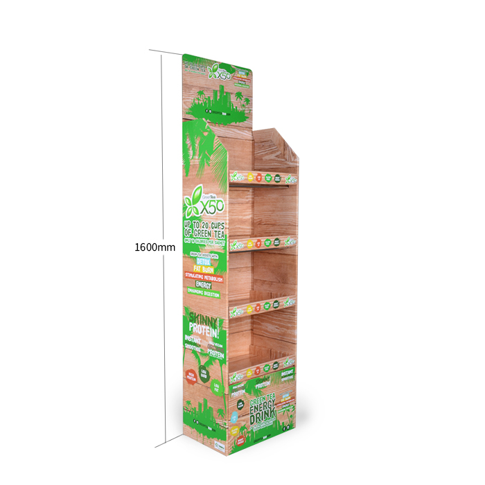 Bespoke POS Stands and Cardboard Floor Standing Display Units for Pharmacy Display Stand