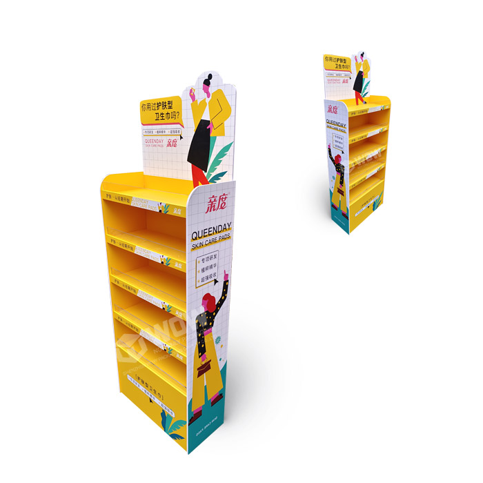 Custom Foam Board Displays for Sanitary Display Stand and POP Floor Display