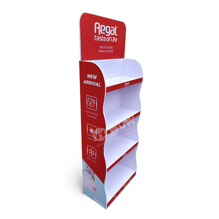Foam Board Display Stand for Hot Sauce and FSDU Display Units