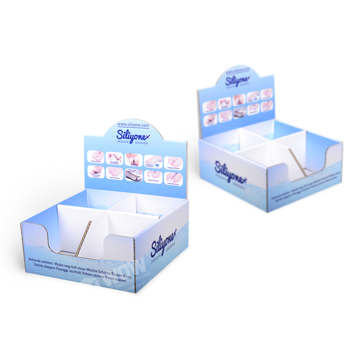 Custom Merchandise Displays for Medicine Featuring POS Display Counters and Custom Cardboard Counter Displays