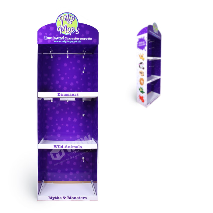 Walmart Sidekick POP Cardboard Toy Display Stands Solutions