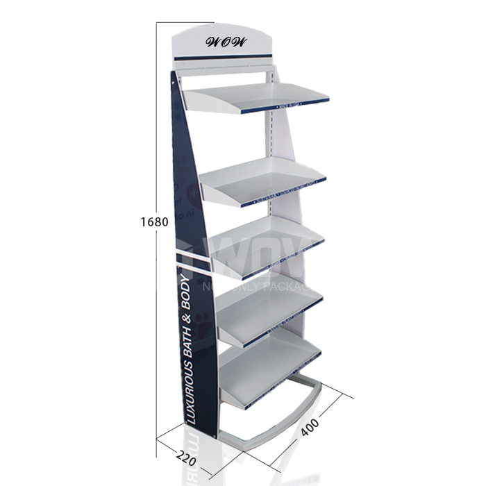 Freestanding Steel Rack for FMCG Products